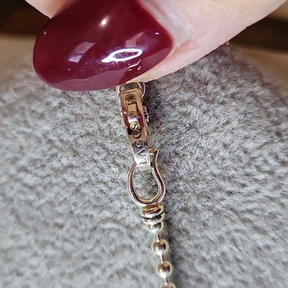 Lagos Caviar Icon Sterling Silver Caviar Beaded Necklace - Picture 11 of 11